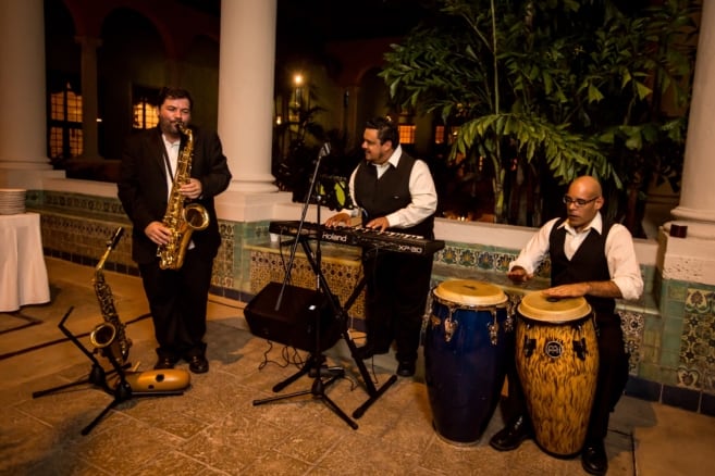 Live band at the Biltmore in Coral Gables